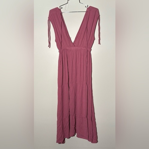 Elan Salmon Pink Maxi Dress - Picture 7 of 9